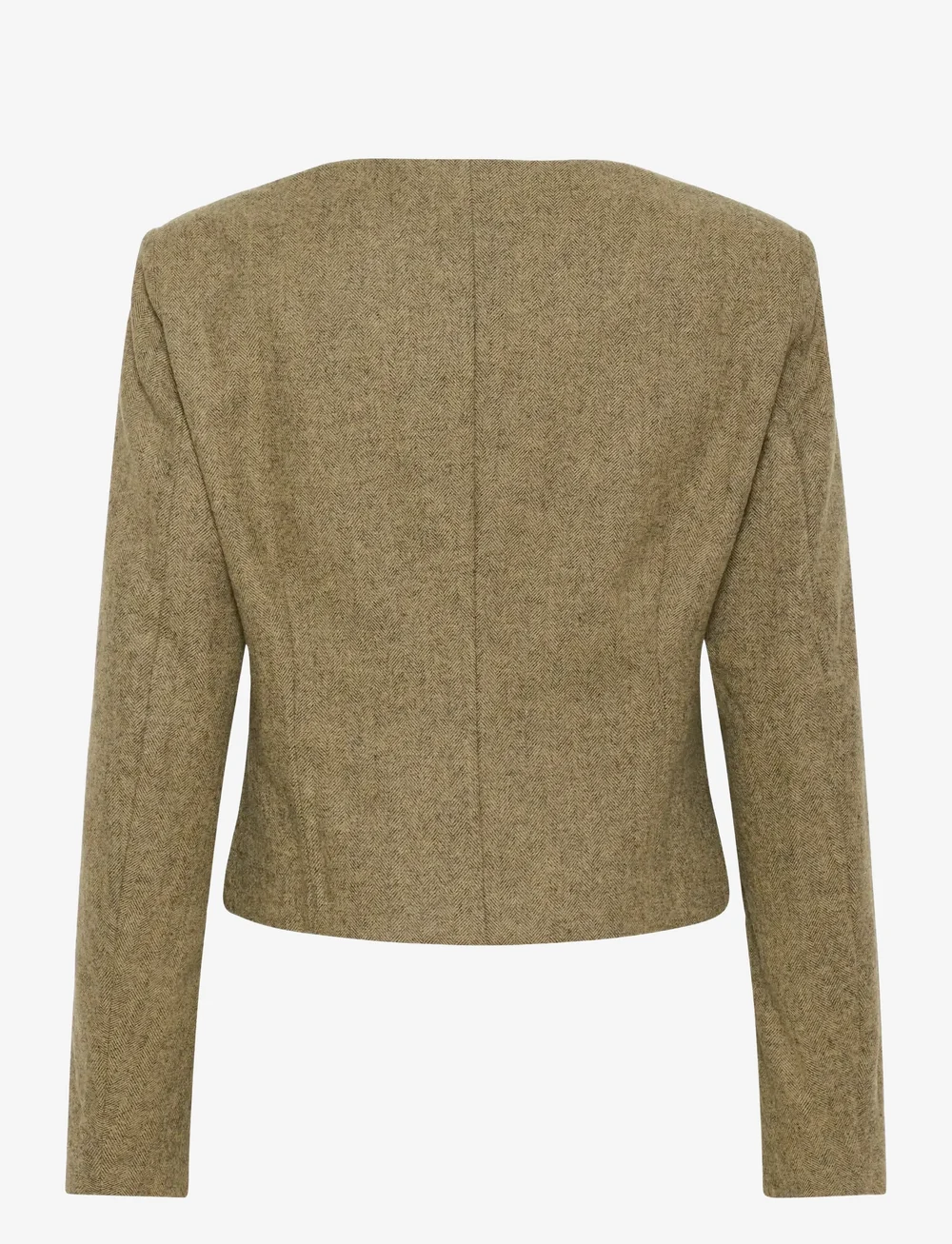 My Essential Wardrobe - MWBilla Short blazer - cropped-blazer - amber melange - 2