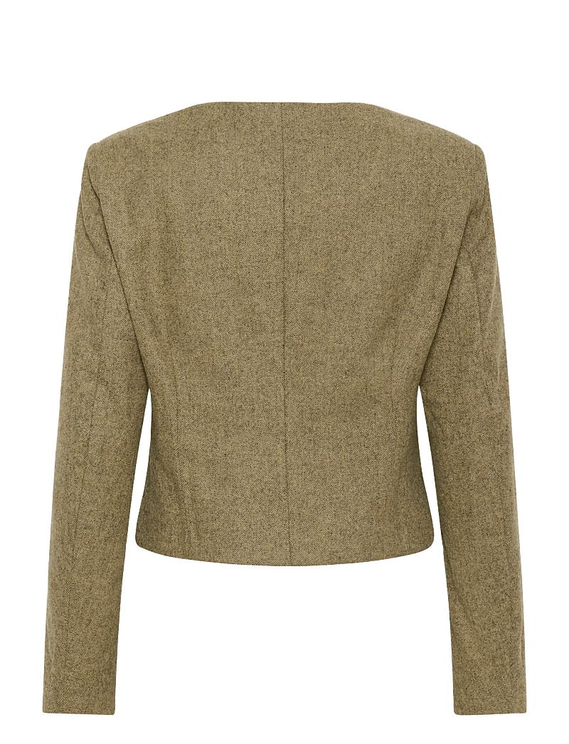 My Essential Wardrobe - MWBilla Short blazer - korte blazere - amber melange - 2