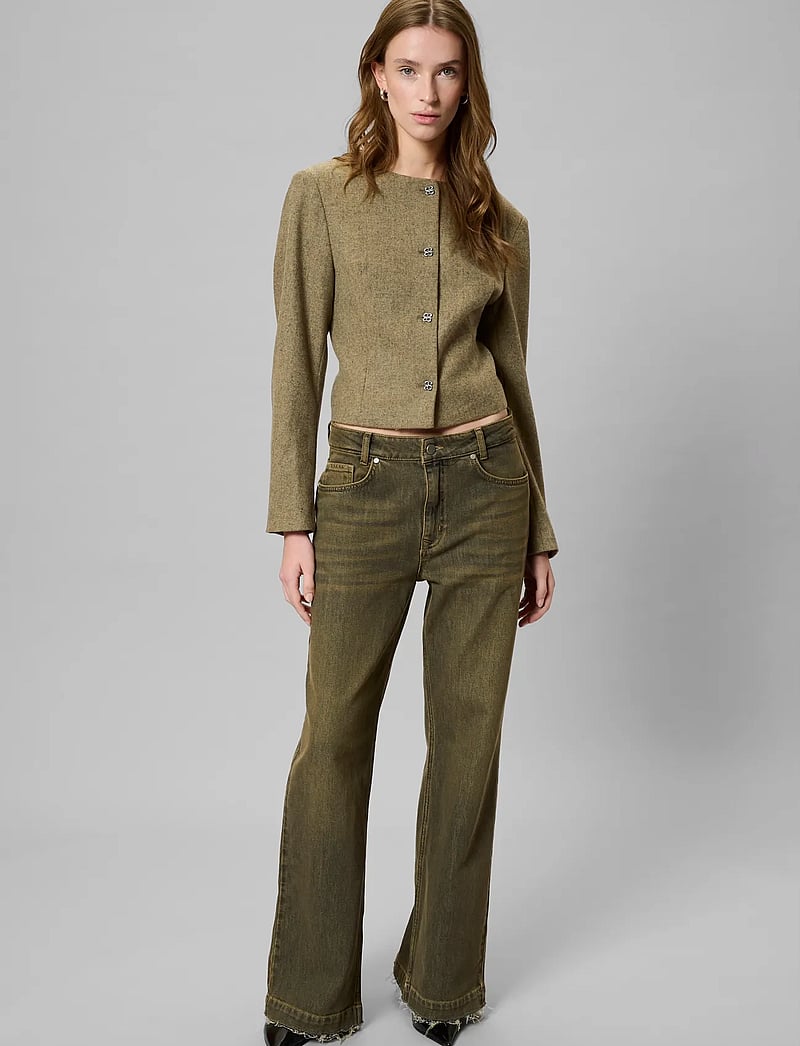 My Essential Wardrobe - MWBilla Short blazer - korte blazere - amber melange - 3