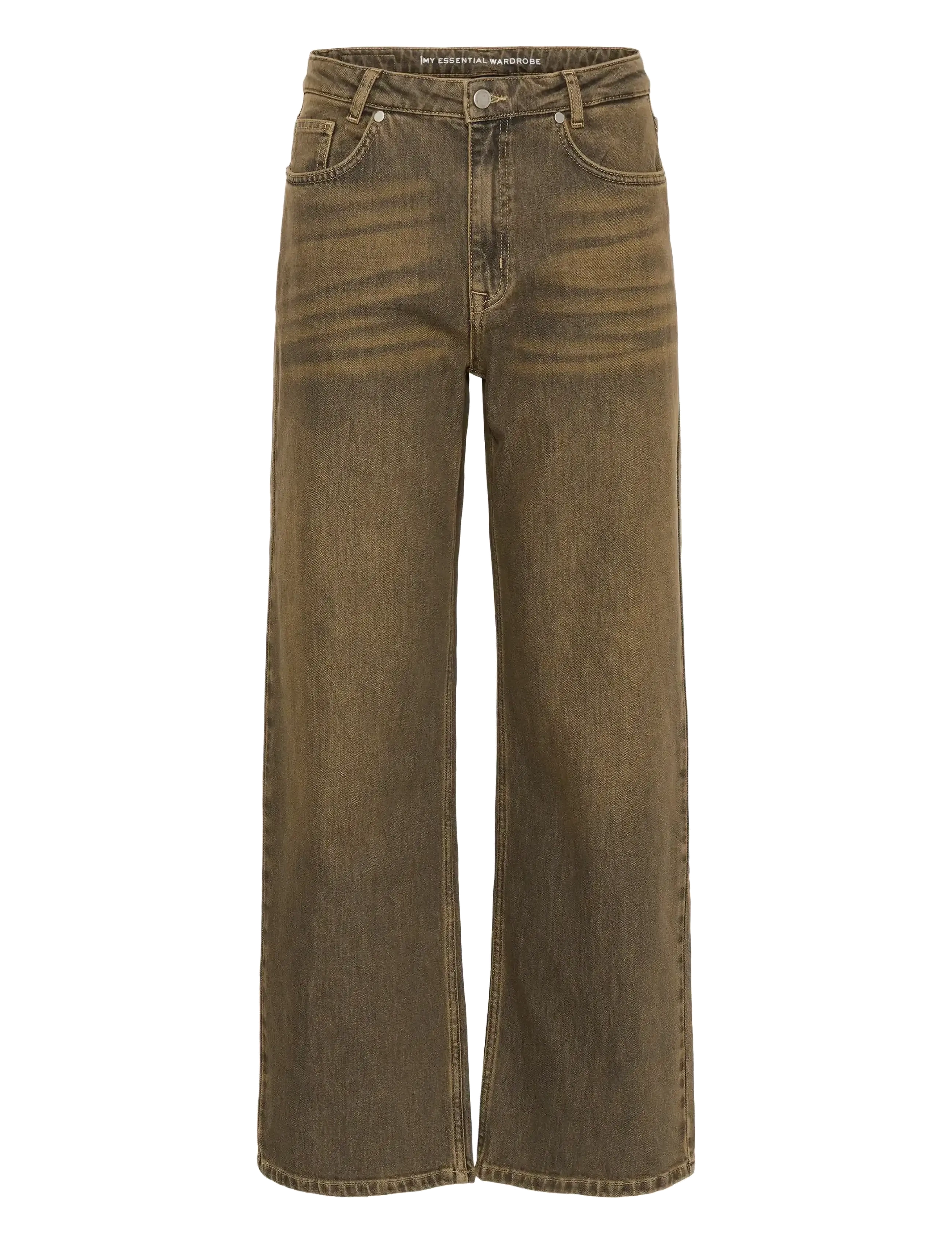 My Essential Wardrobe MWLouis 139 High Wide - Teksad - AMBER RETRO WASH / khaki/green