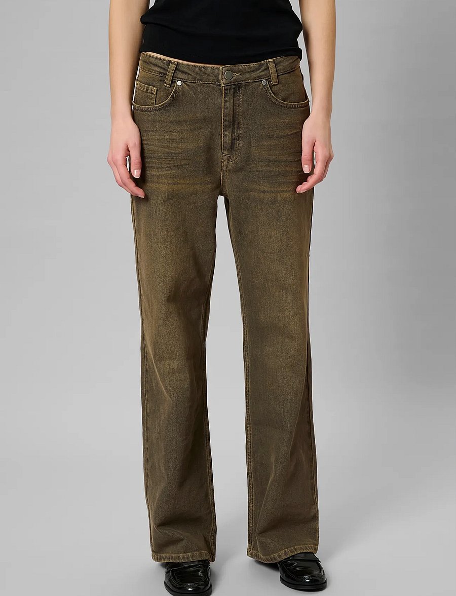 My Essential Wardrobe - MWLouis 139 High Wide - brede jeans - amber retro wash - 0