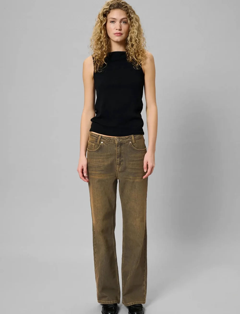 My Essential Wardrobe - MWLouis 139 High Wide - vida jeans - amber retro wash - 3