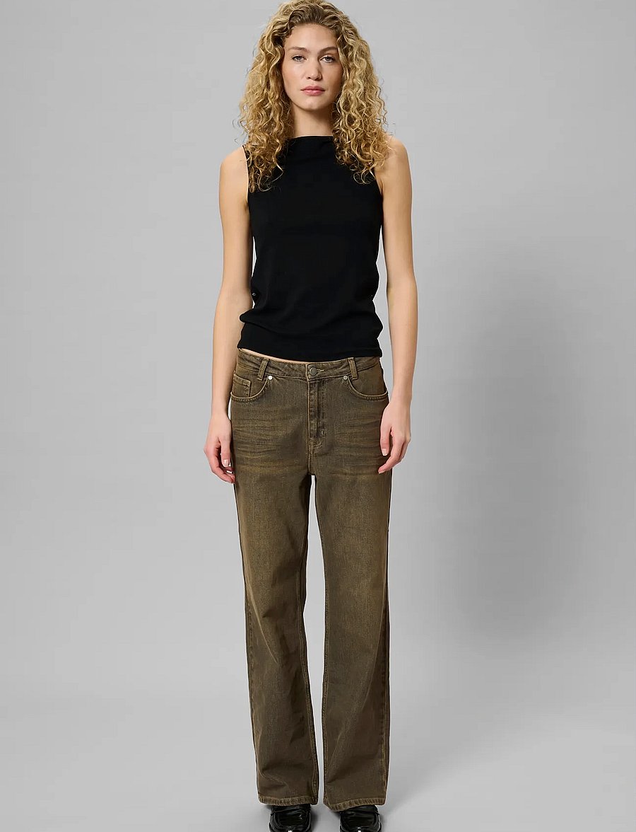 My Essential Wardrobe - MWLouis 139 High Wide - brede jeans - amber retro wash - 3
