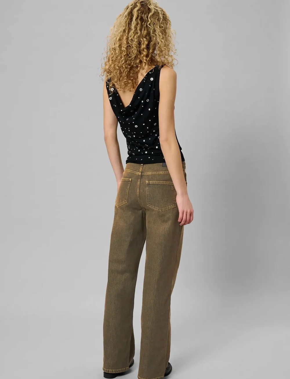 My Essential Wardrobe - MWLouis 139 High Wide - vida jeans - amber retro wash - 4