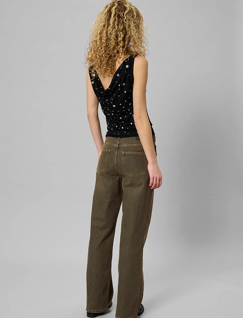 My Essential Wardrobe - MWLouis 139 High Wide - wide leg jeans - amber retro wash - 4