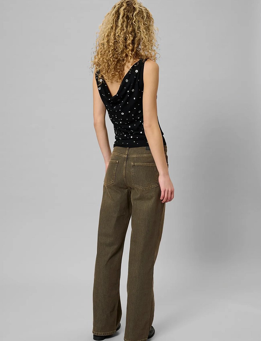 My Essential Wardrobe - MWLouis 139 High Wide - brede jeans - amber retro wash - 4