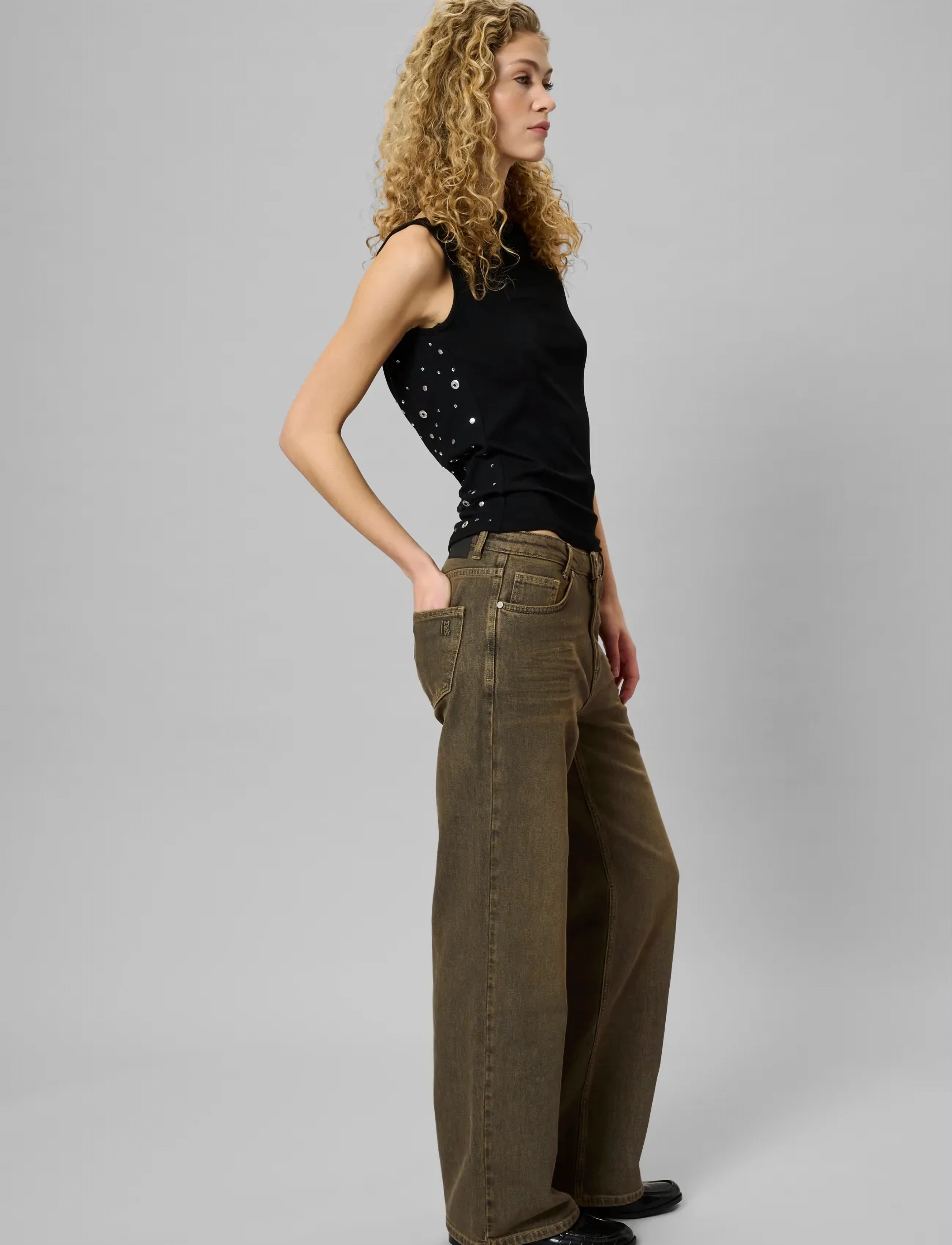 My Essential Wardrobe Mwlouis 139 High Wide vida jeans dam – bild 5