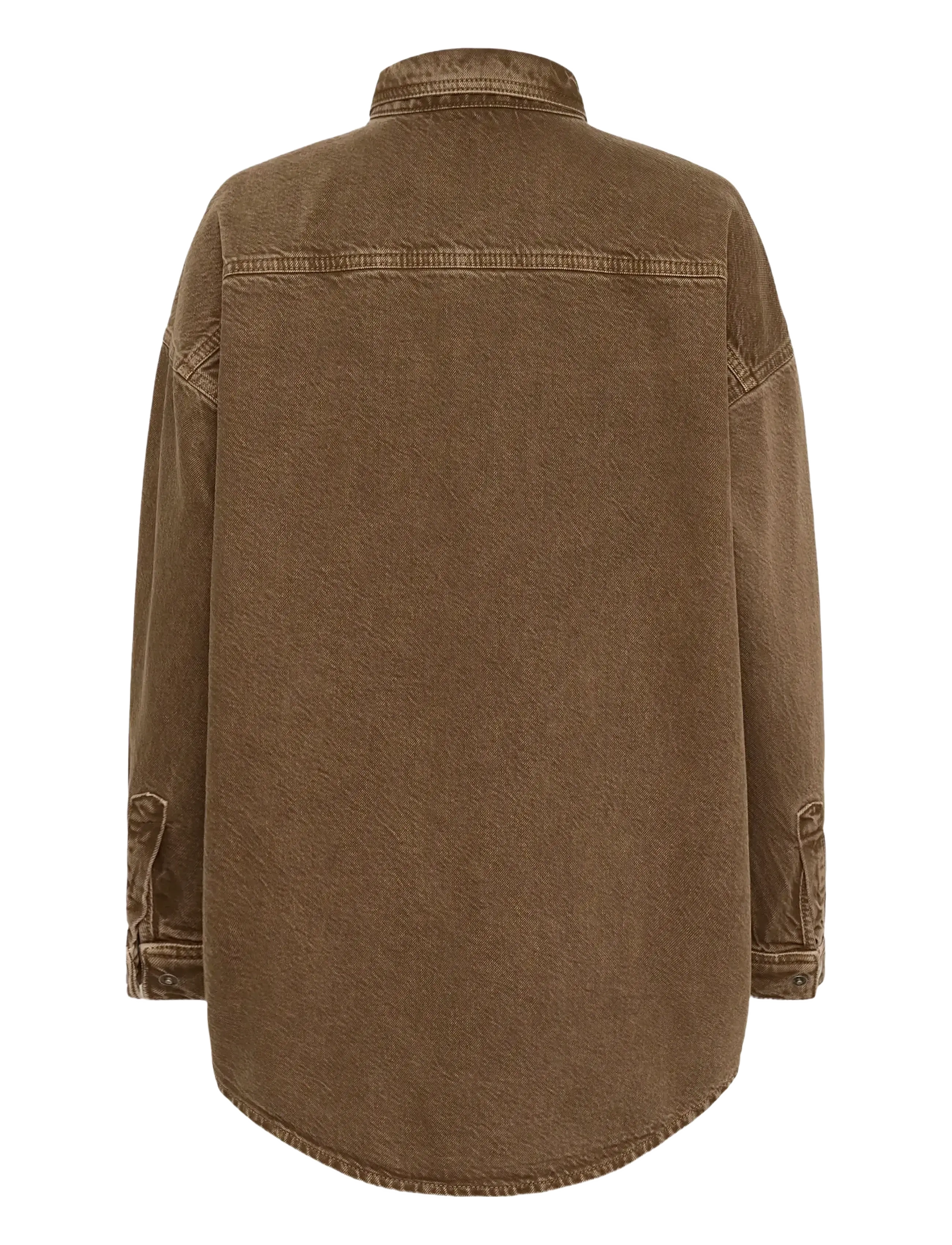 My Essential Wardrobe - MWMalo 175 Shirt - tobacco brown washed - 2