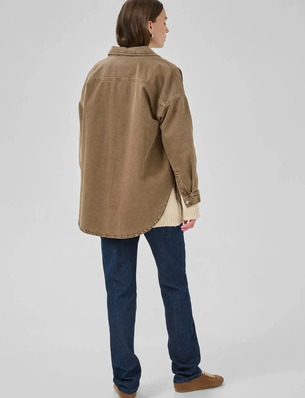 My Essential Wardrobe - MWMalo 175 Shirt - langærmede skjorter - tobacco brown washed - 4