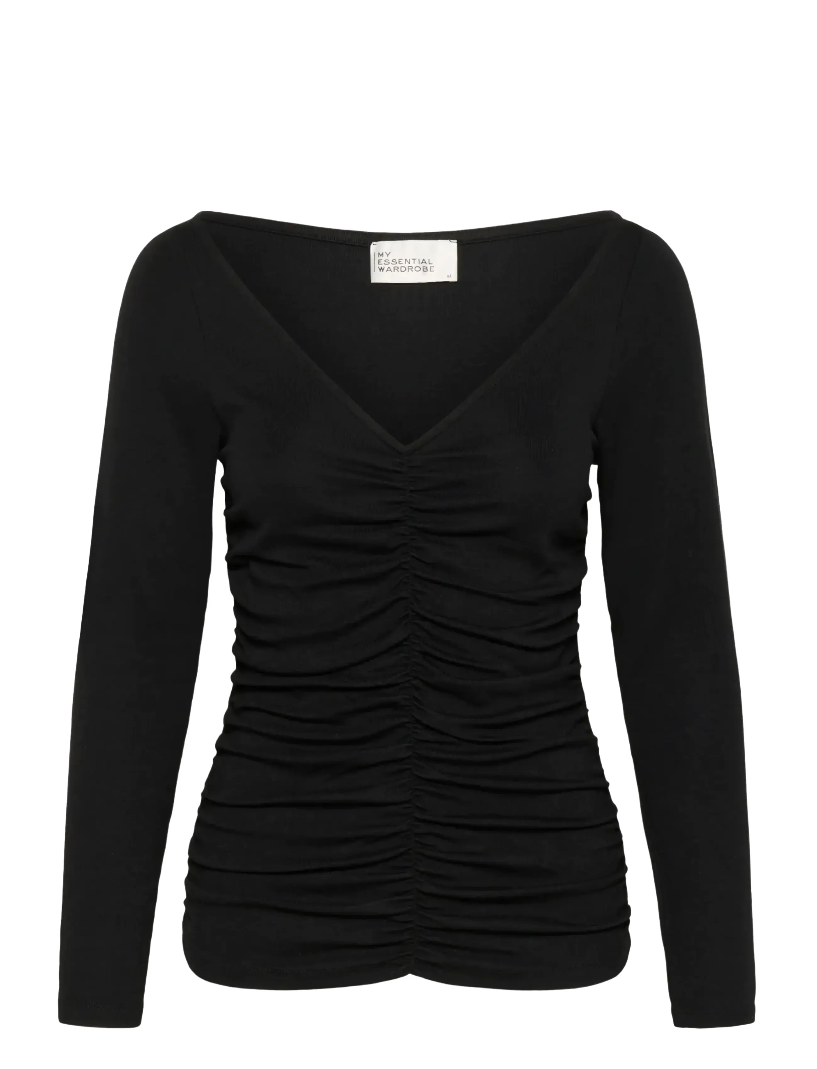 MY ESSENTIAL WARDROBE Mwgiggo Bluse Schwarz - XL - Damen