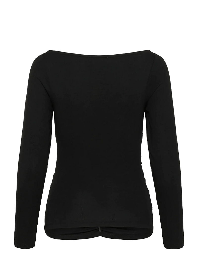 My Essential Wardrobe - MWGiggo Blouse - langärmlige tops - black - 2