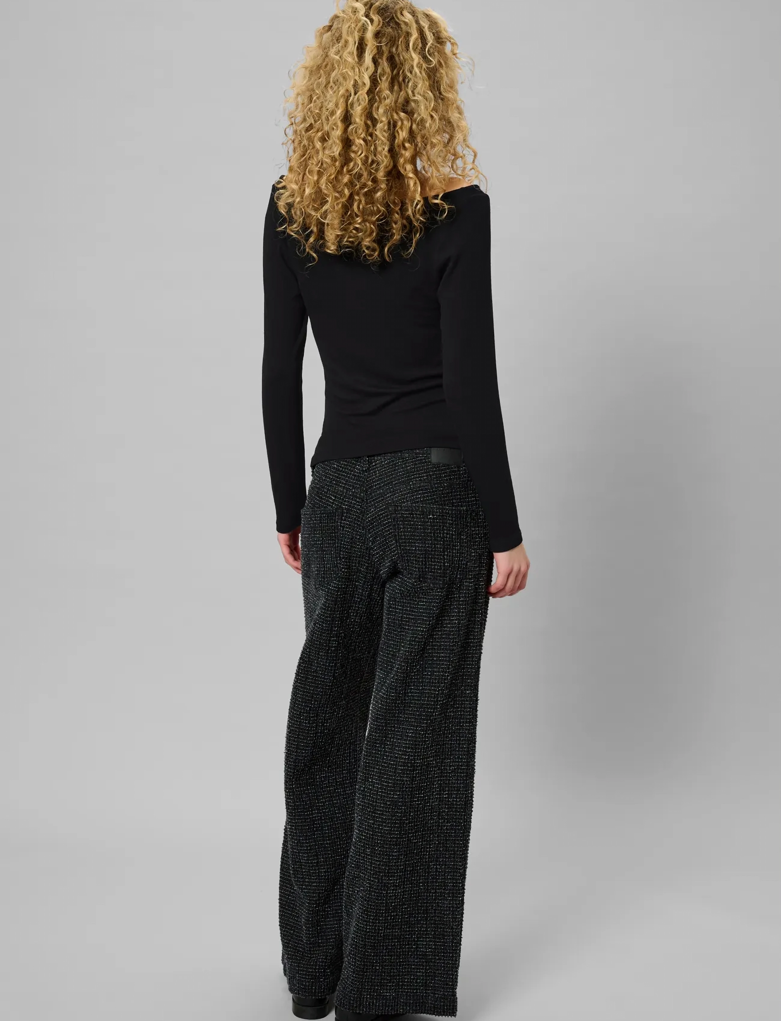 My Essential Wardrobe - MWGiggo Blouse - langærmede toppe - black - 4