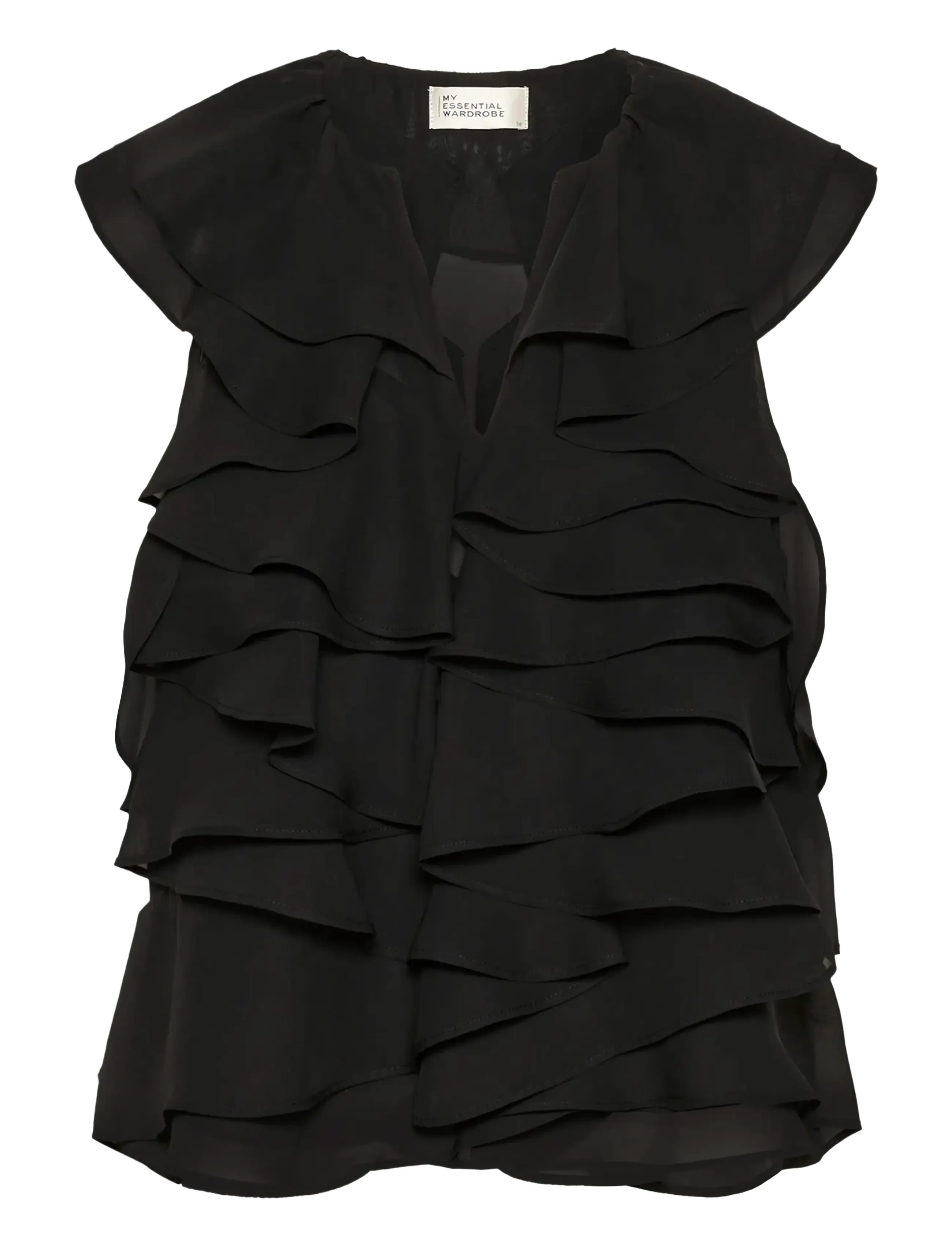 MY ESSENTIAL WARDROBE Mweiko Florence Oberteil Schwarz - 42 - Damen