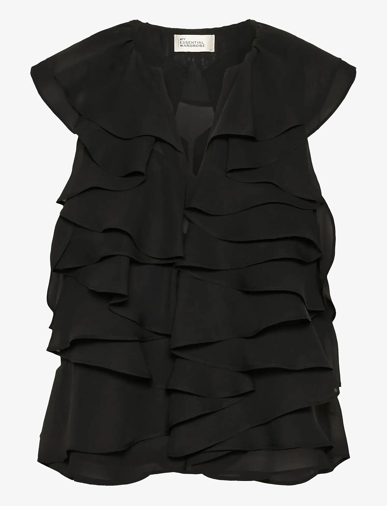 My Essential Wardrobe - MWEiko Florence top - Ärmlösa blusar - black - 1
