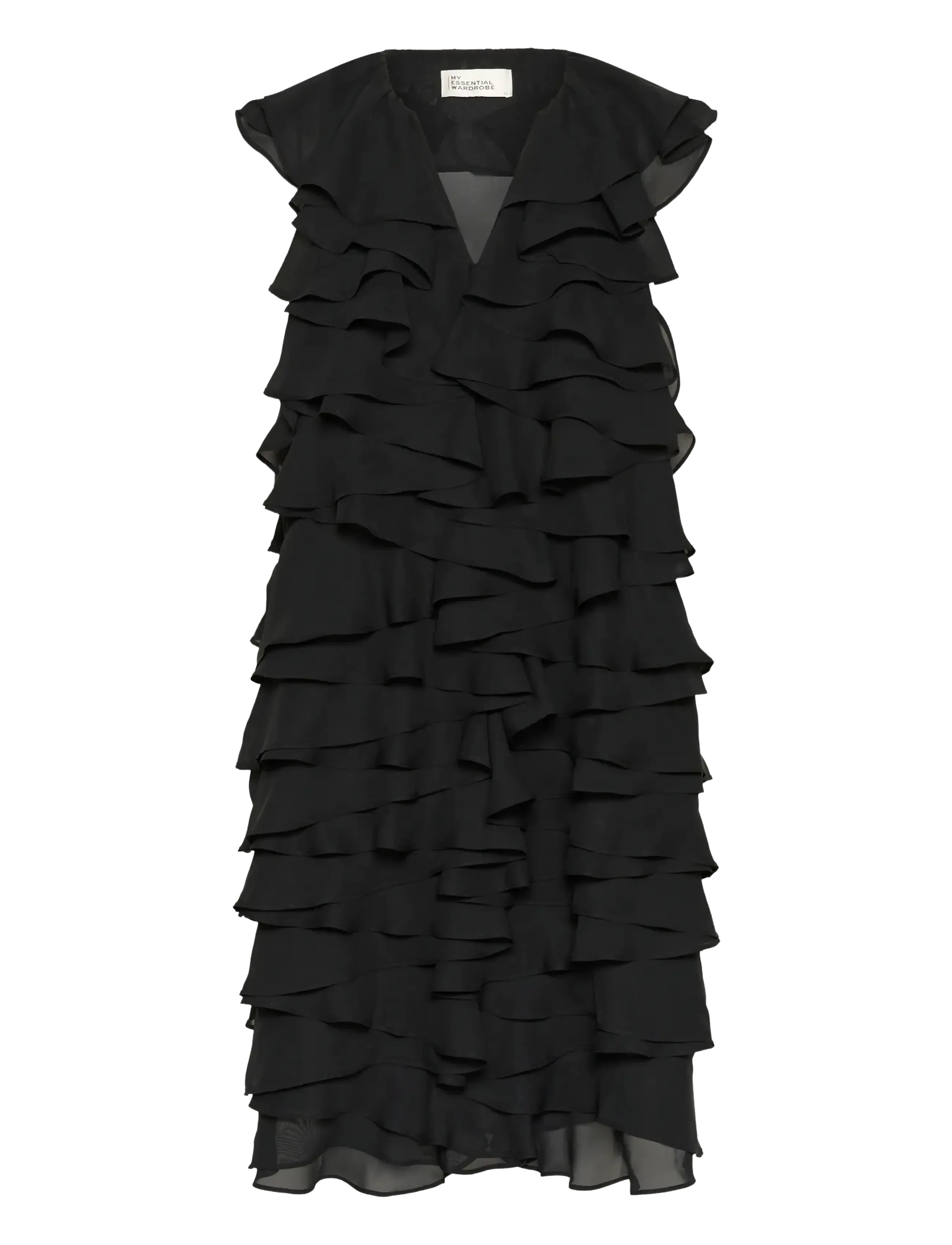 MY ESSENTIAL WARDROBE Mweiko Florence Kleid Schwarz - 38 - Damen