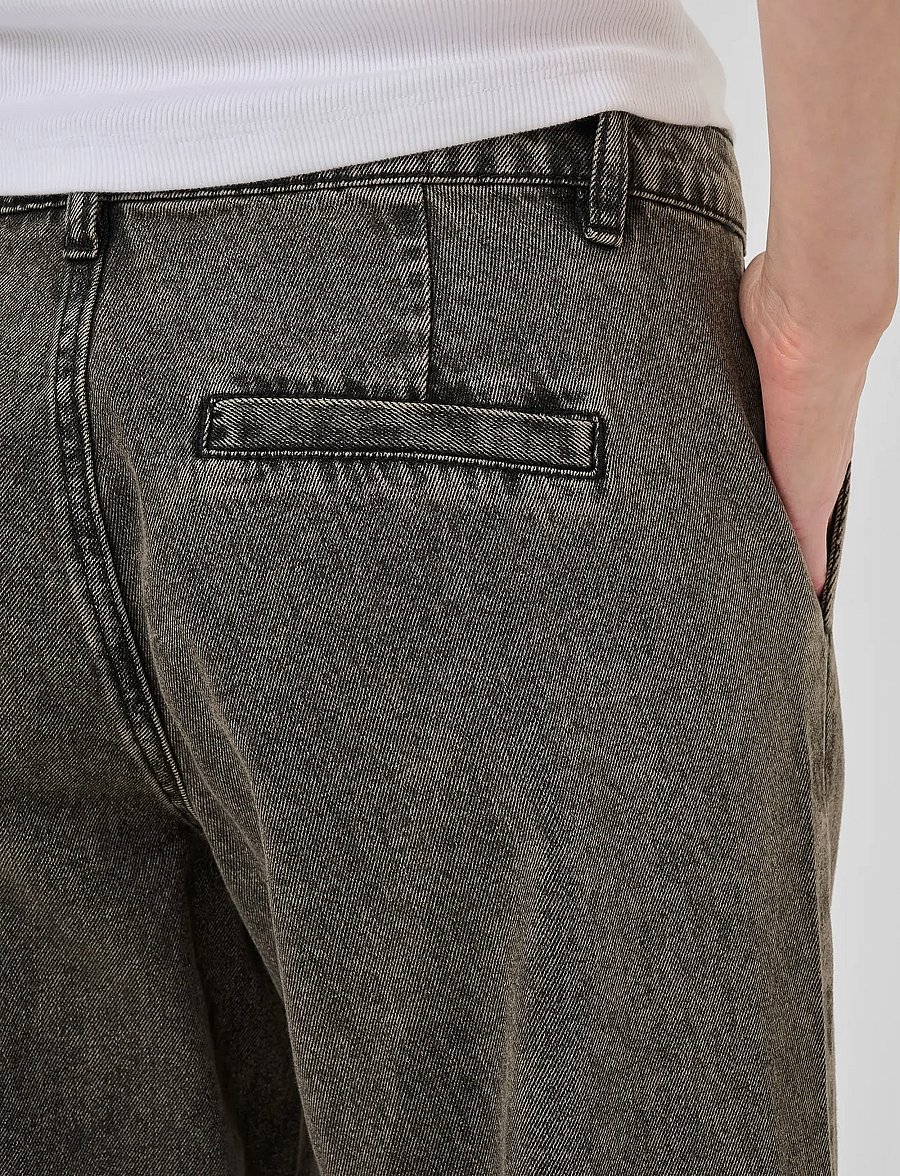 My Essential Wardrobe - MWTessa 160 Mid X-Wide - platūs džinsai - medium grey dirty wash - 5