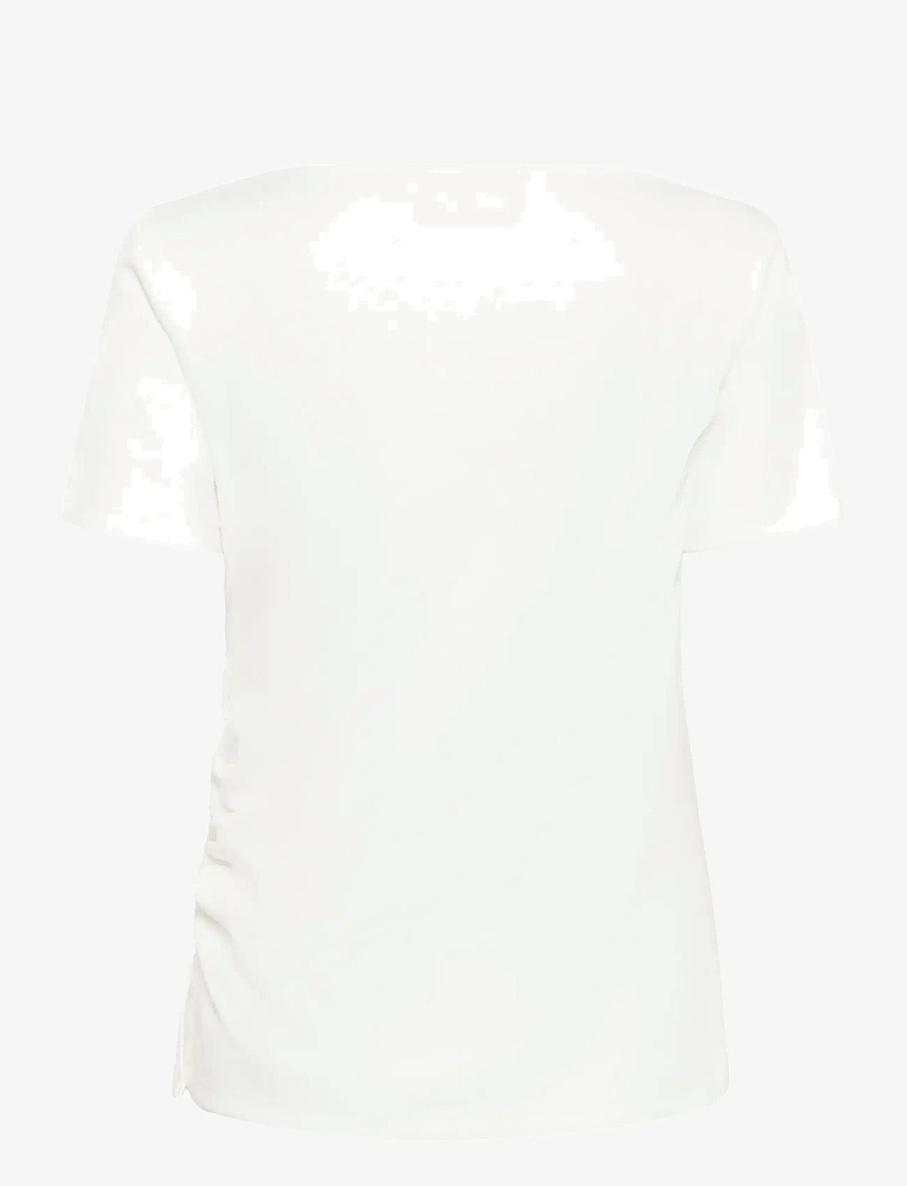 My Essential Wardrobe - MWHelle Asymmetric Tee - t-shirts - snow white - 1