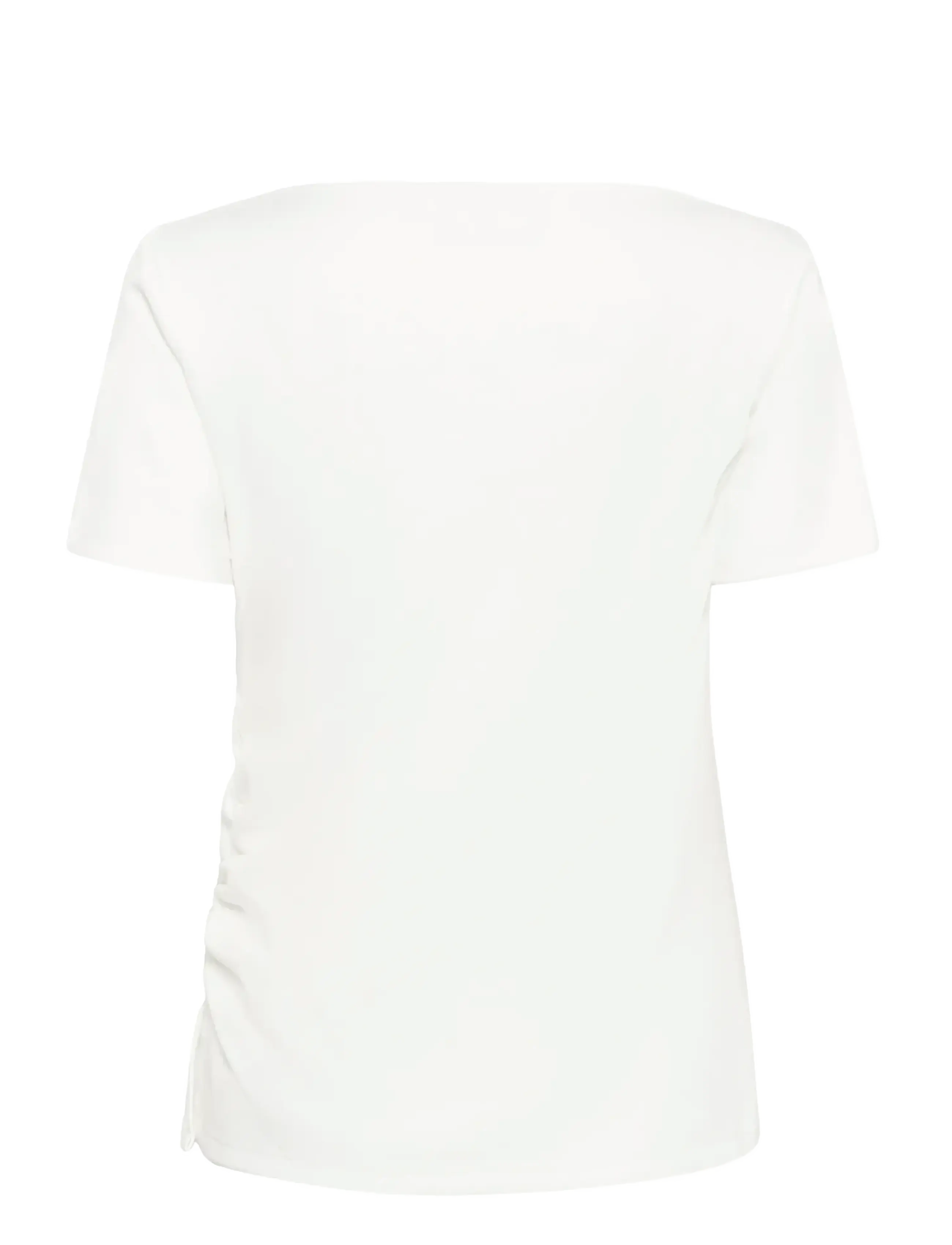 My Essential Wardrobe - MWHelle Asymmetric Tee - t-shirty - snow white - 1