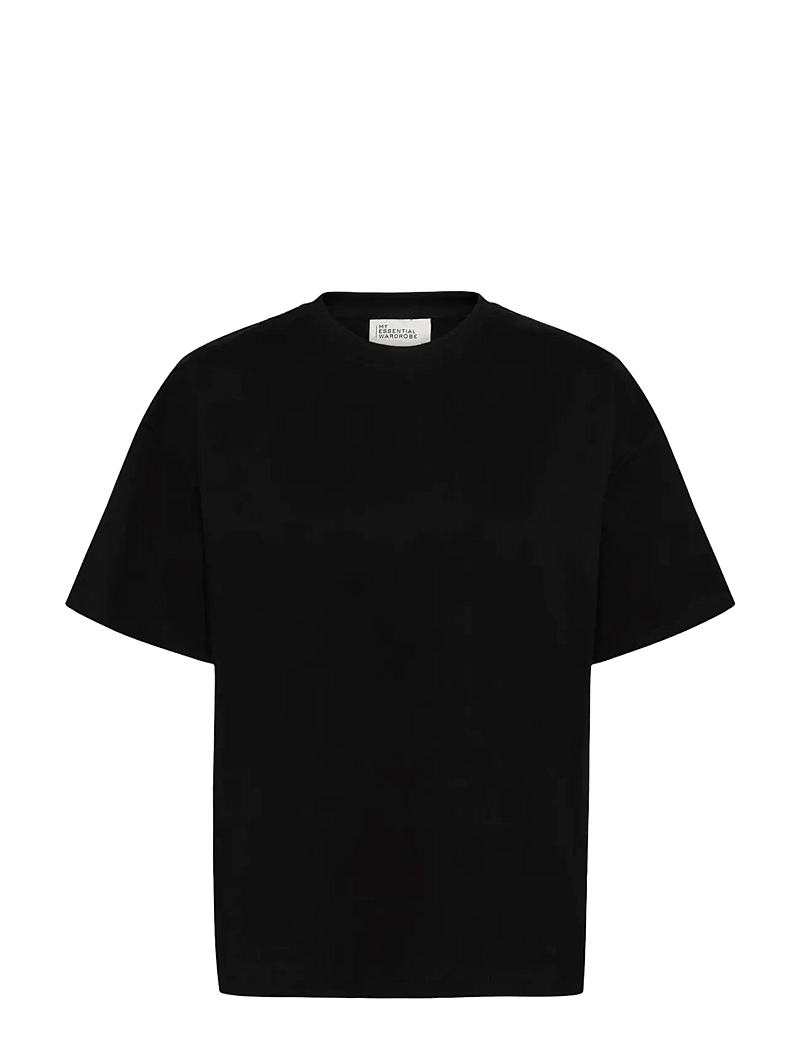 My Essential Wardrobe - MWApir Boxy Tee - t-shirts - black - 1