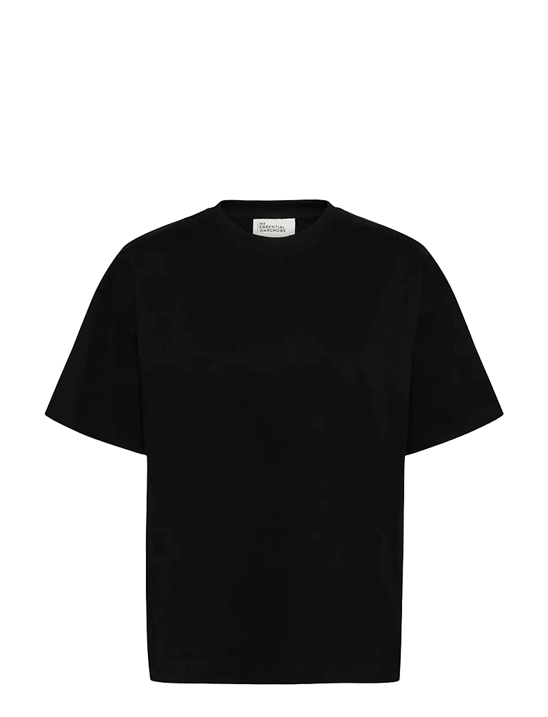 My Essential Wardrobe - MWApir Boxy Tee - t-shirts - black - 1
