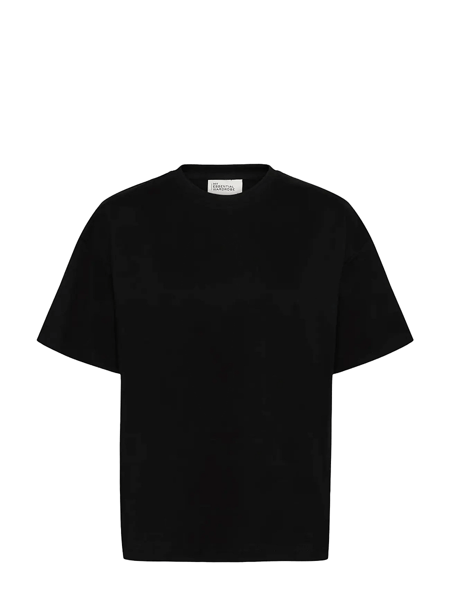 My Essential Wardrobe - MWApir Boxy Tee - t-shirts - black - 1
