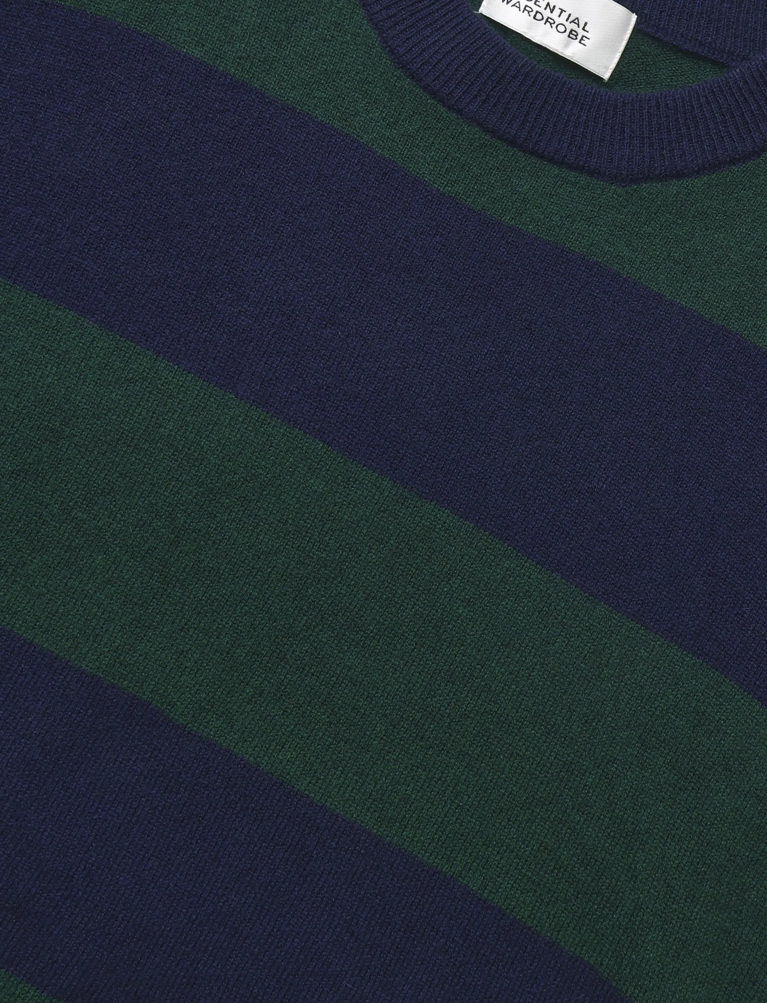 My Essential Wardrobe - MWJola Knit Pullover SS - douglas w. navy stripe - 2