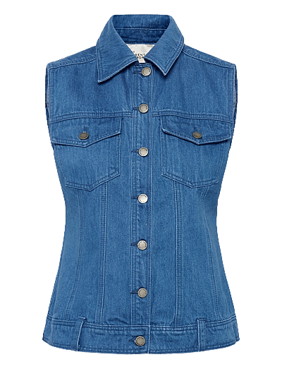 Saka 180 Shaped Vest - Denimveste
