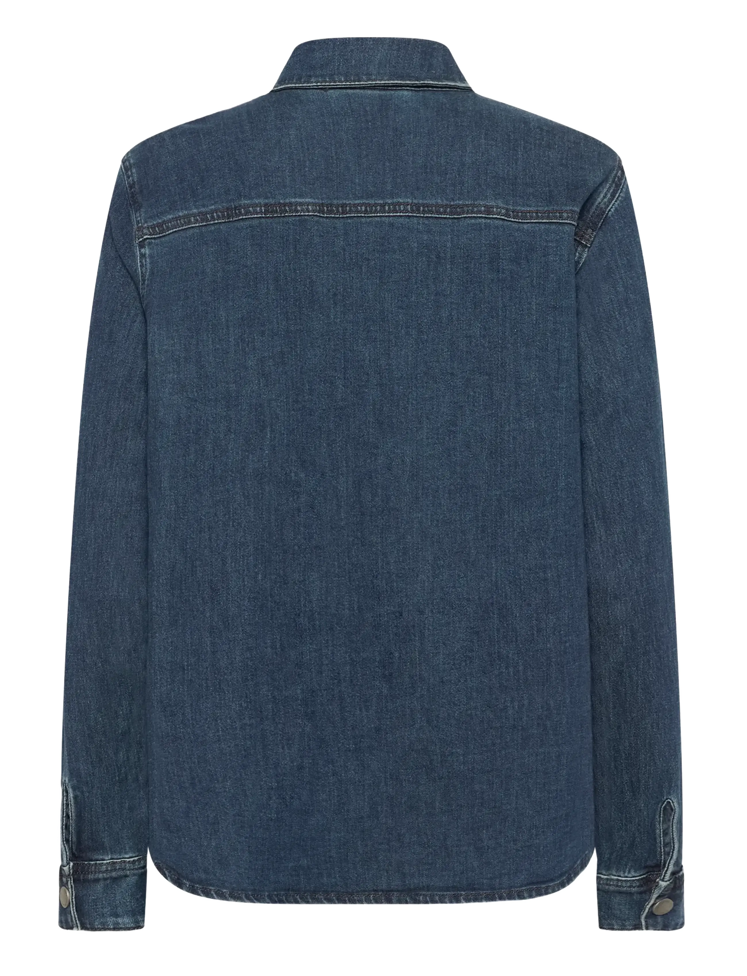 My Essential Wardrobe - MWLinn Sofia 115 Shirt - jeanshemden - dark blue wash - 1