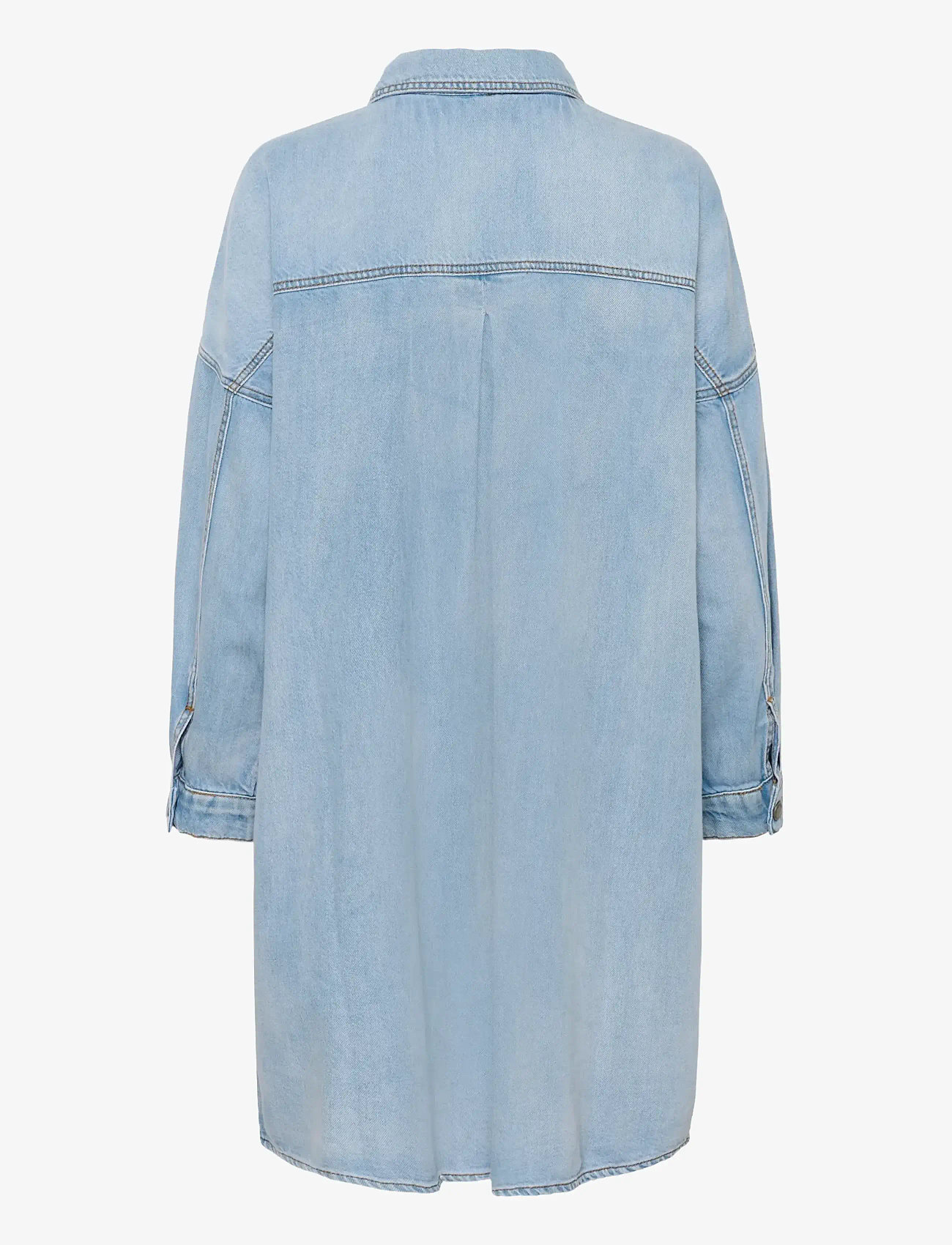 My Essential Wardrobe - MWHilma 171 OS Shirtdress - light blue wash - 2