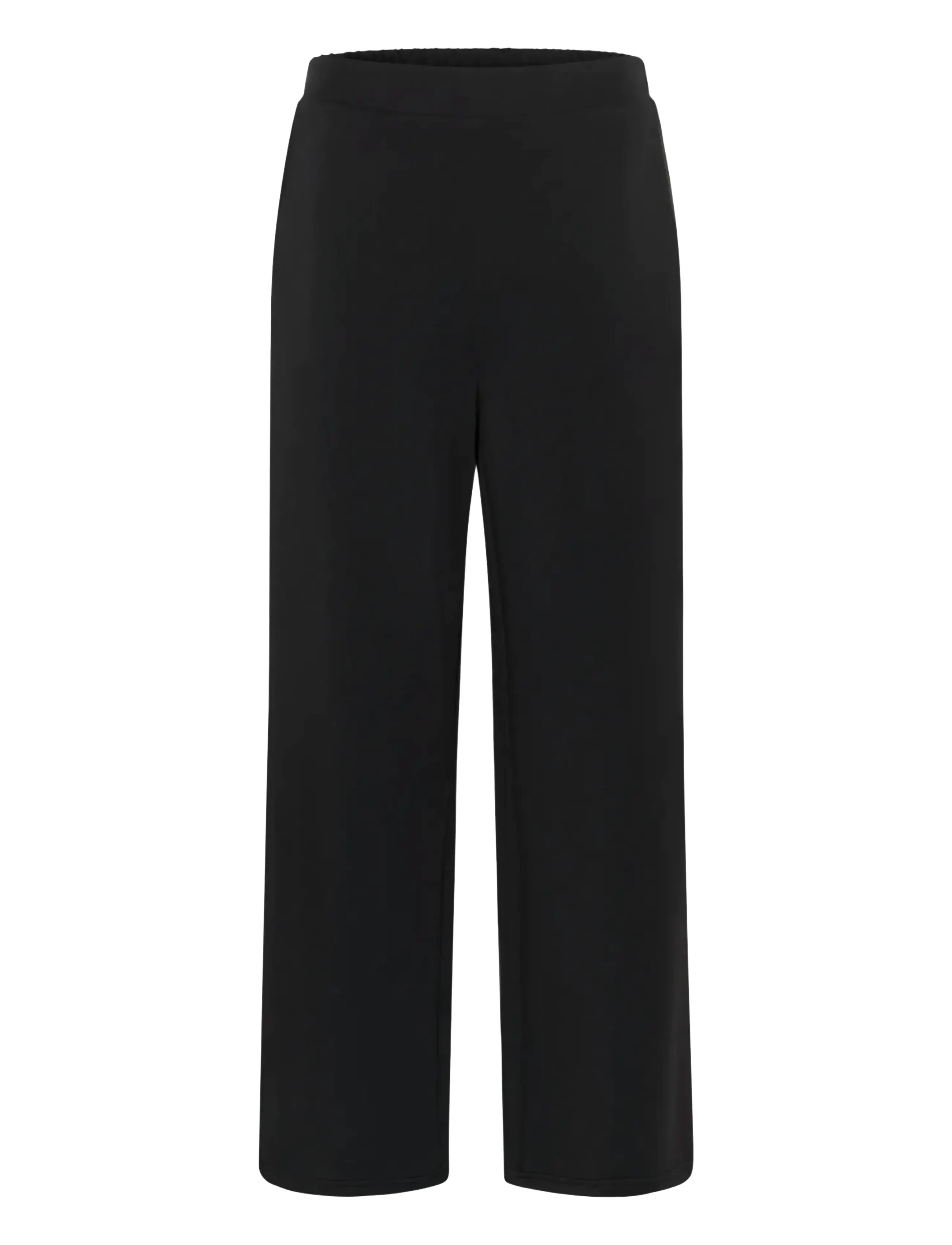 My Essential Wardrobe MWHelle Wide Pant - Hosen - BLACK / black