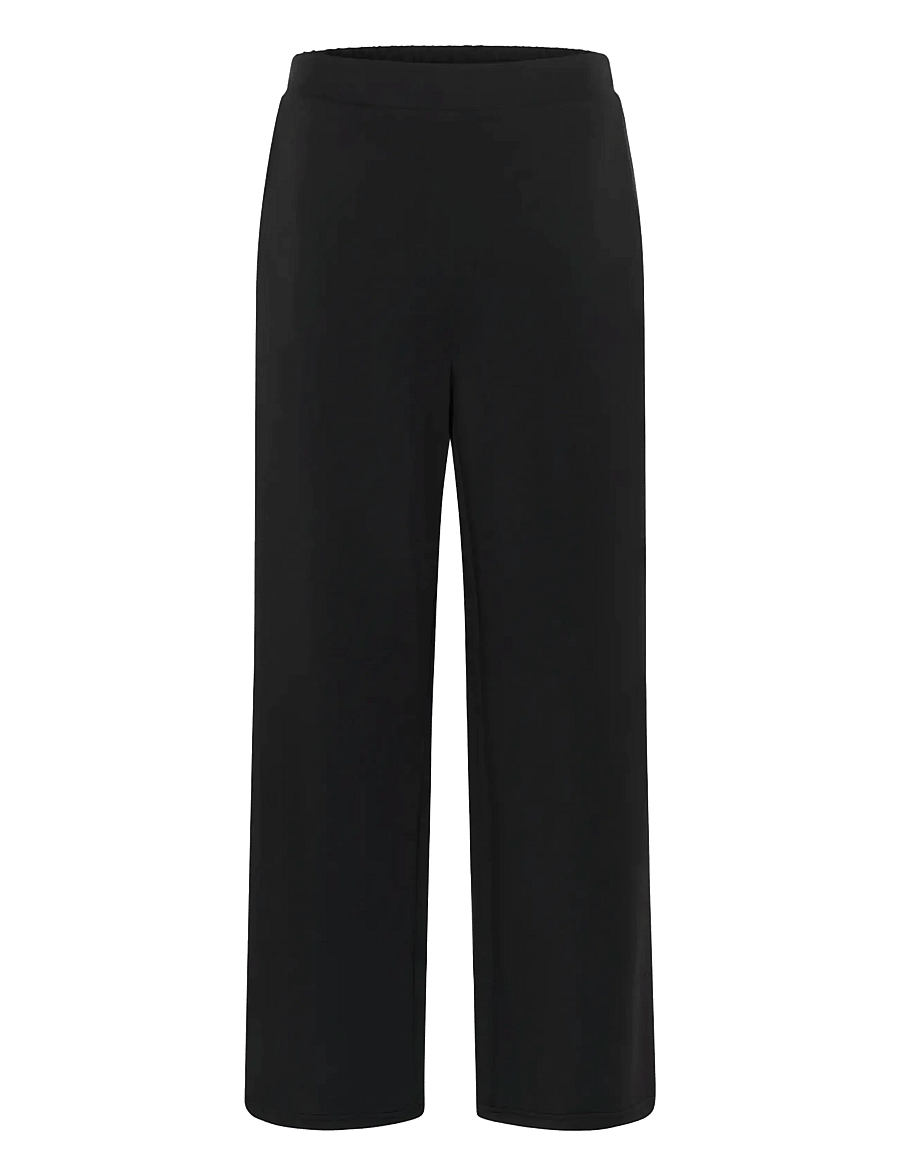 My Essential Wardrobe - MWHelle Wide Pant - wide leg trousers - black - 0
