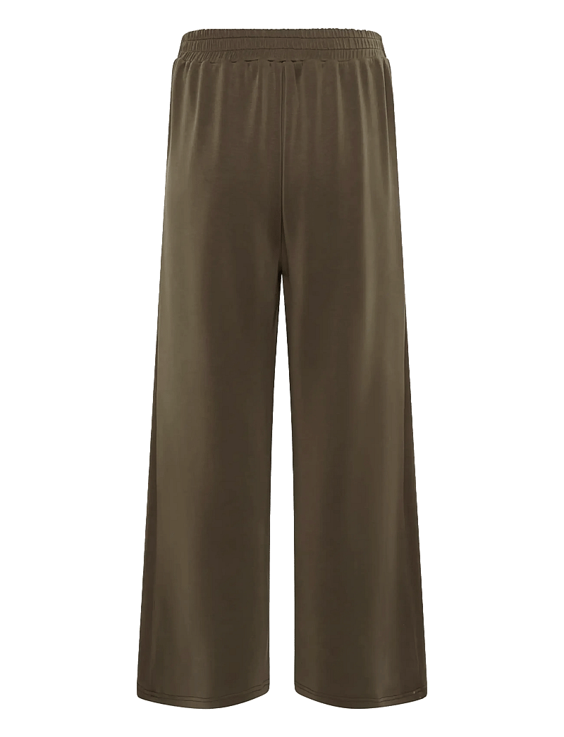 My Essential Wardrobe - MWHelle Wide Pant - hosen mit weitem bein - major brown - 2