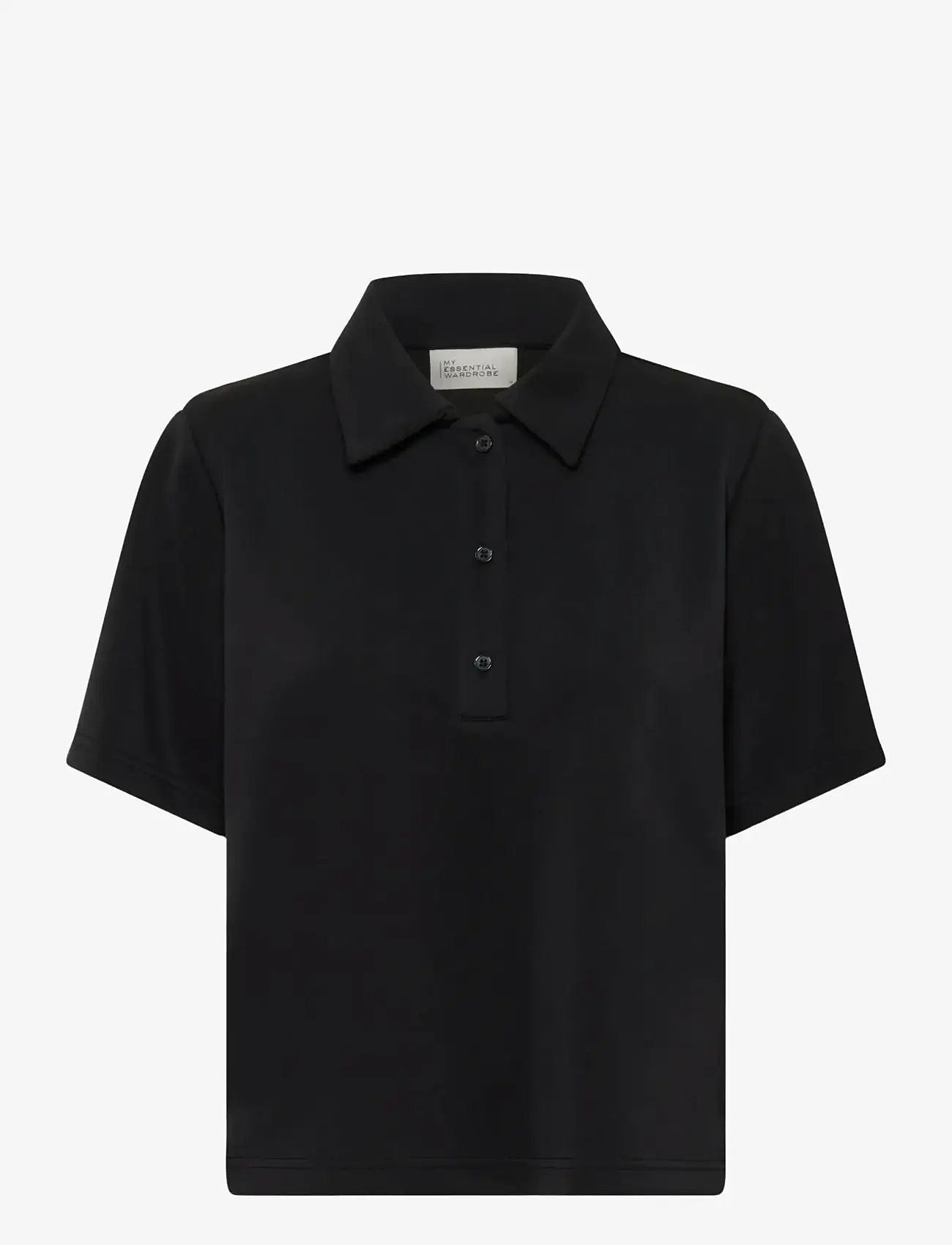 My Essential Wardrobe - MWHelle Polo Tee - poloer - black - 1