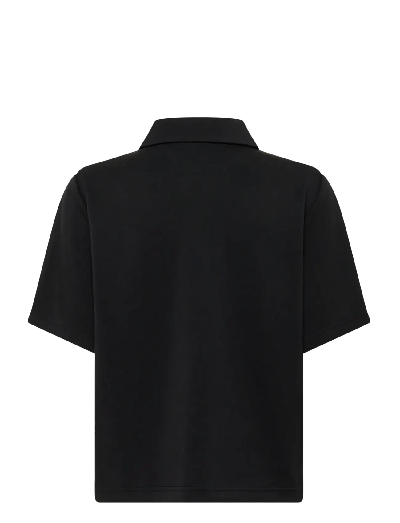 My Essential Wardrobe - MWHelle Polo Tee - polo shirts - black - 2