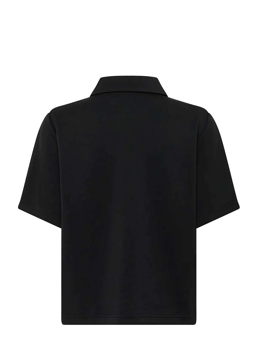 My Essential Wardrobe - MWHelle Polo Tee - polosärgid - black - 2