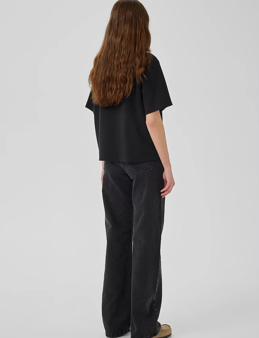 My Essential Wardrobe - MWHelle Polo Tee - polosärgid - black - 4