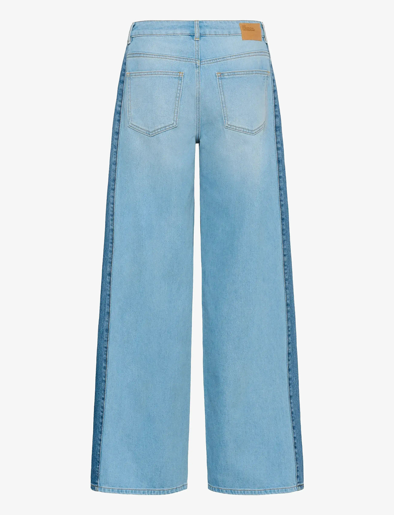 My Essential Wardrobe - MWLise 139 High Mix X-Wide - hosen mit weitem bein - light blue/ blue wash - 2