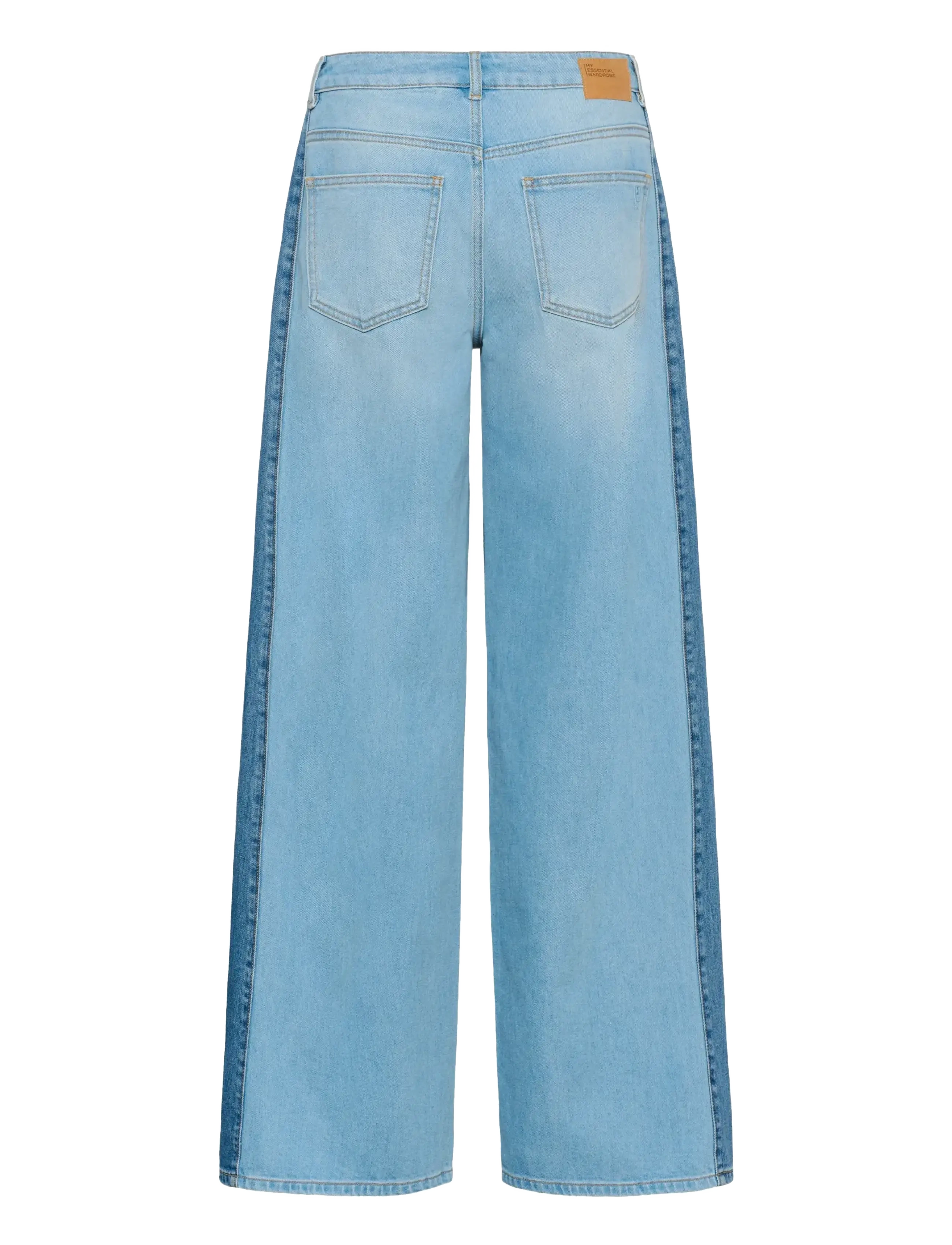 My Essential Wardrobe - MWLise 139 High Mix X-Wide - brede jeans - light blue/ blue wash - 2
