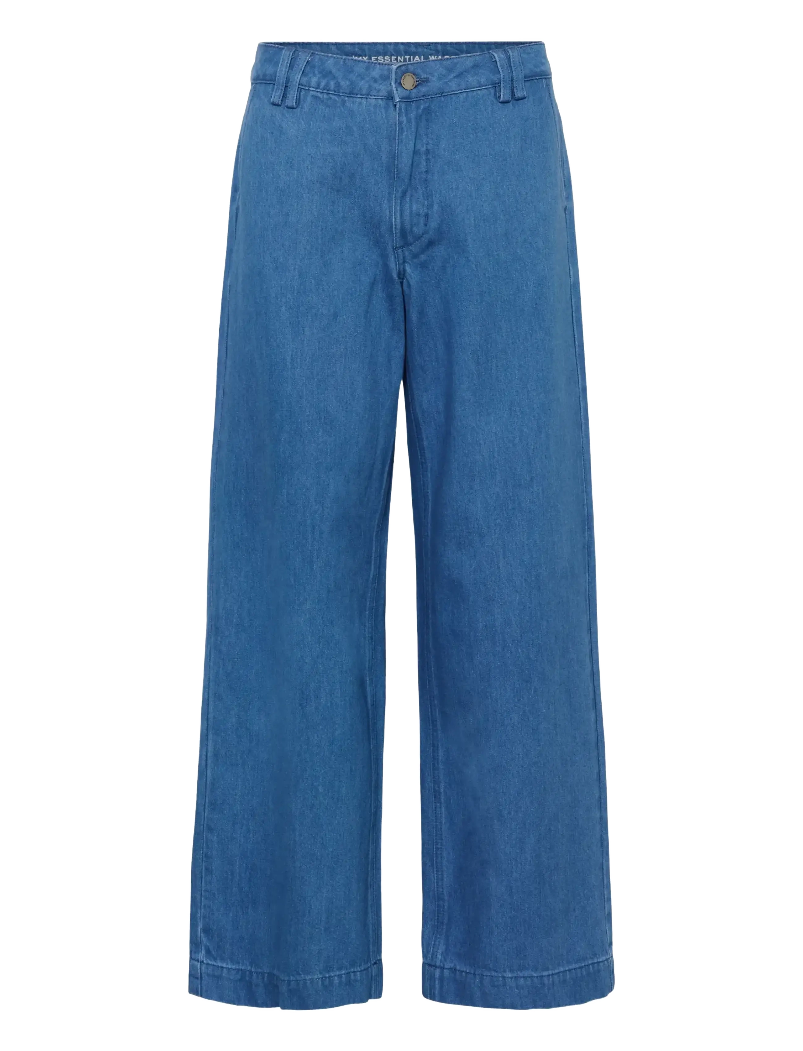 My Essential Wardrobe - MWTessa 180 Mid X-Wide - wide leg jeans - clear blue wash - 1