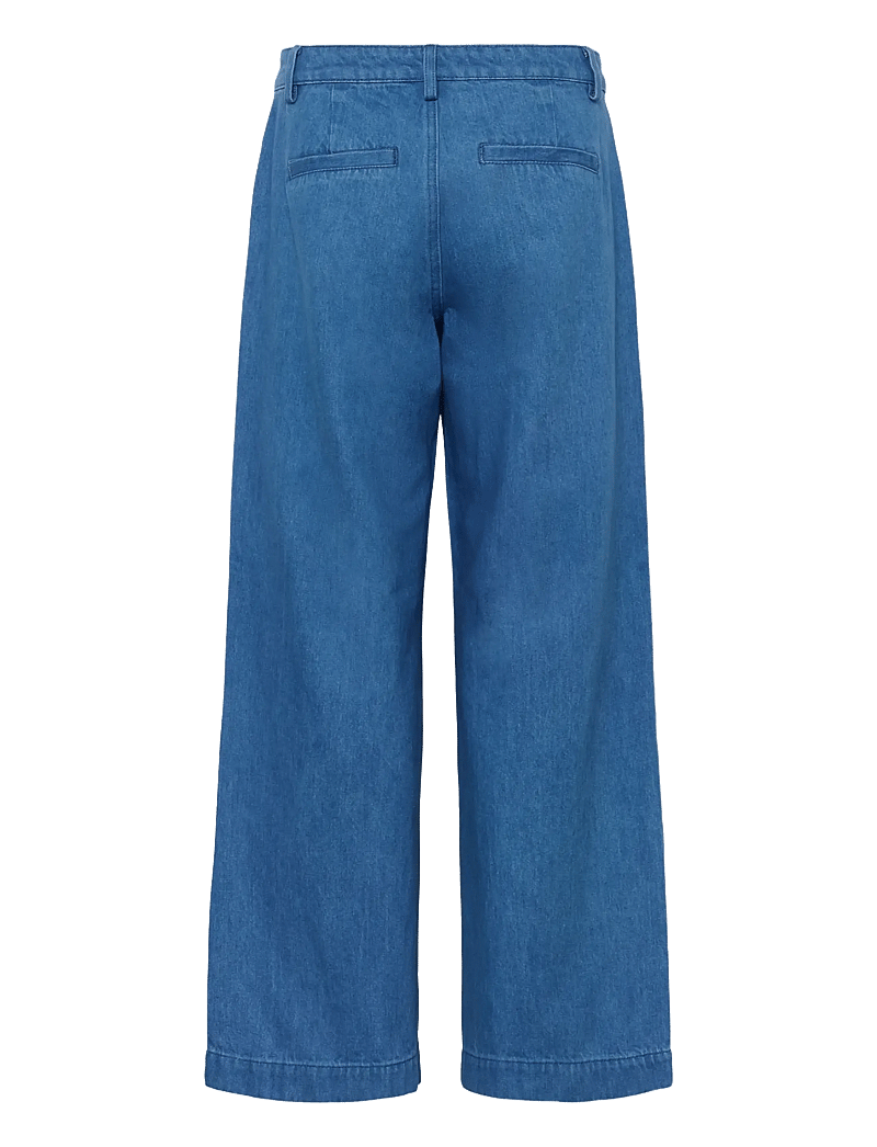 My Essential Wardrobe - MWTessa 180 Mid X-Wide - laia säärega teksad - clear blue wash - 2