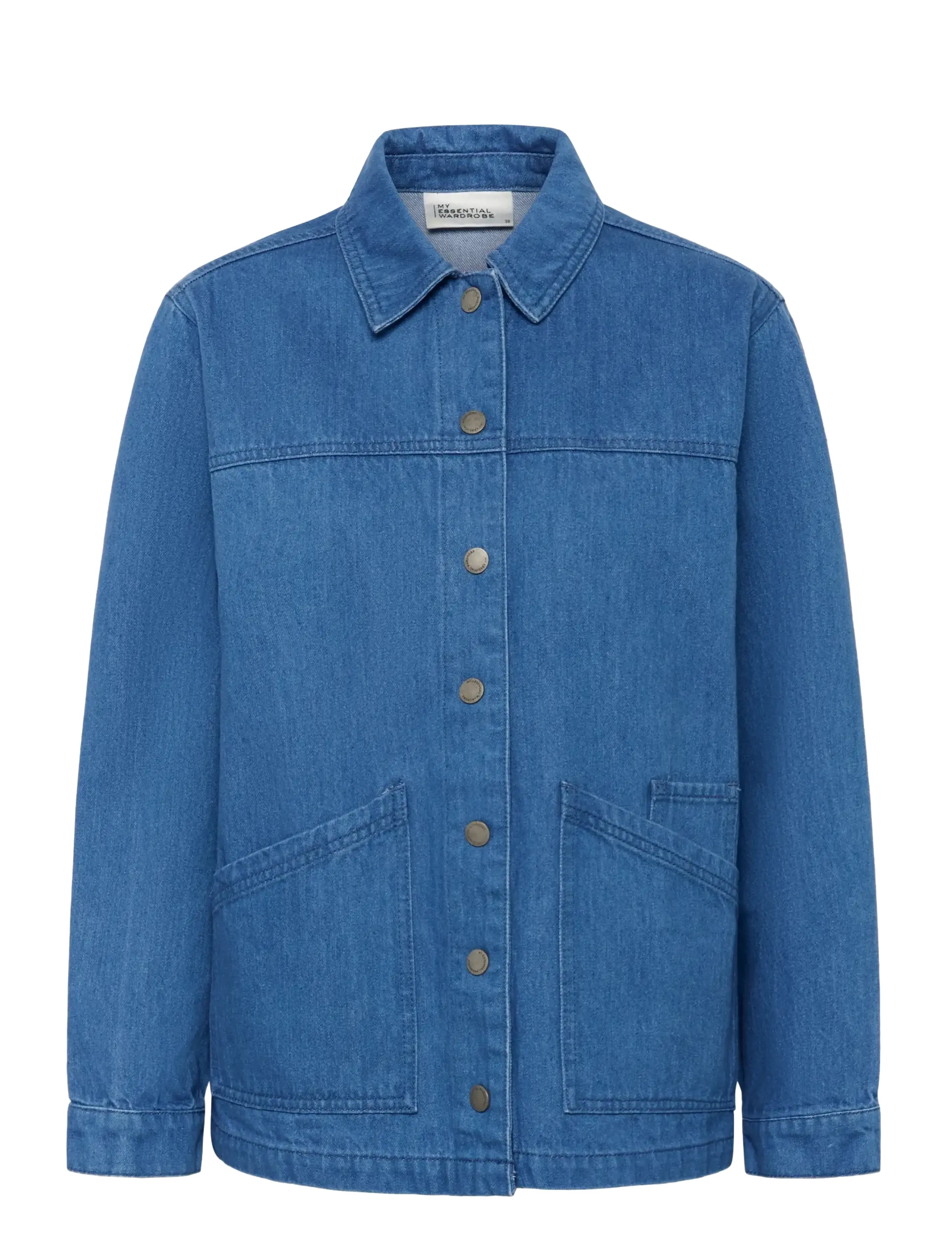 My Essential Wardrobe MWMola 180 Boxy Jacket - Kläder - CLEAR BLUE WASH / blue