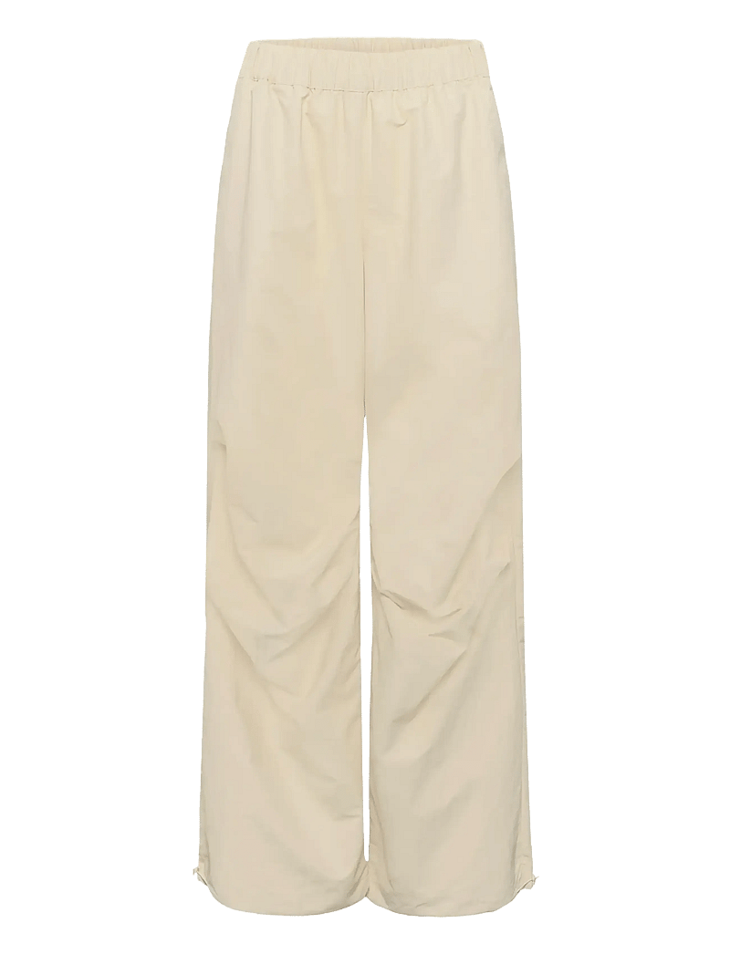 My Essential Wardrobe - MWQuinn Track Pant - leveälahkeiset housut - brown rice - 1