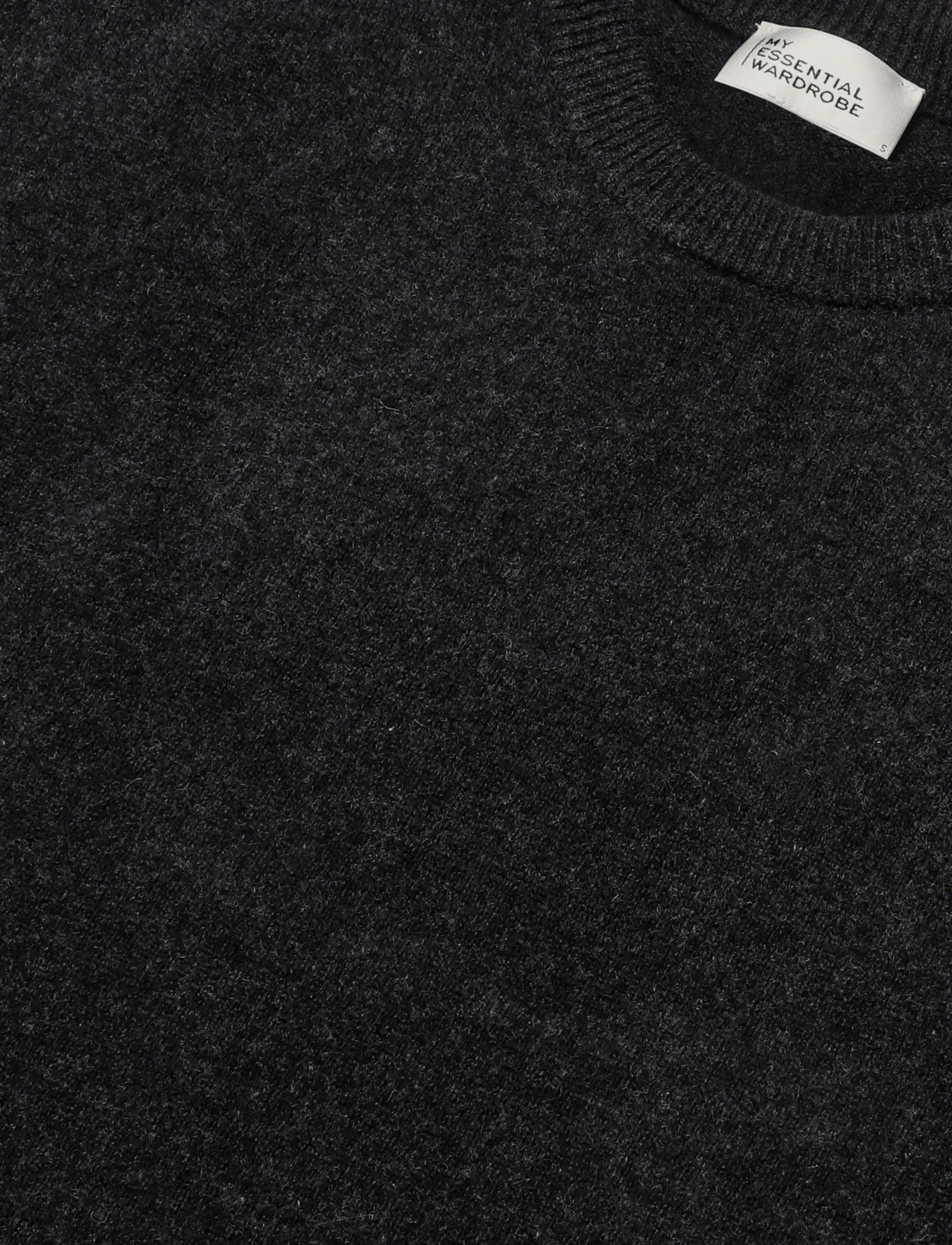 My Essential Wardrobe - 11 THE KNIT CREWNECK - pullover - dark grey melange - 2