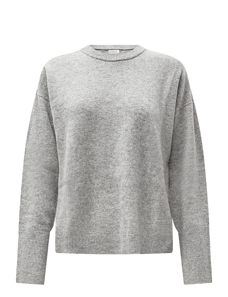 My Essential Wardrobe - 11 THE KNIT CREWNECK - pullover - light grey melange - 0