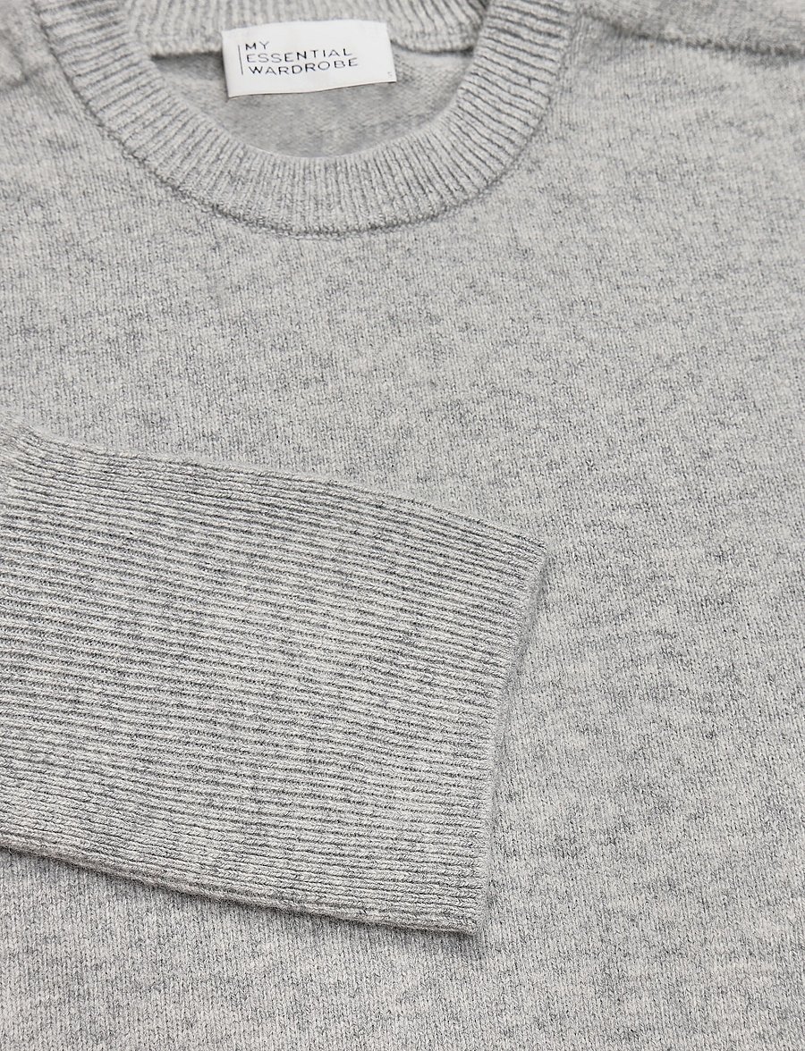 My Essential Wardrobe - 11 THE KNIT CREWNECK - pullover - light grey melange - 2
