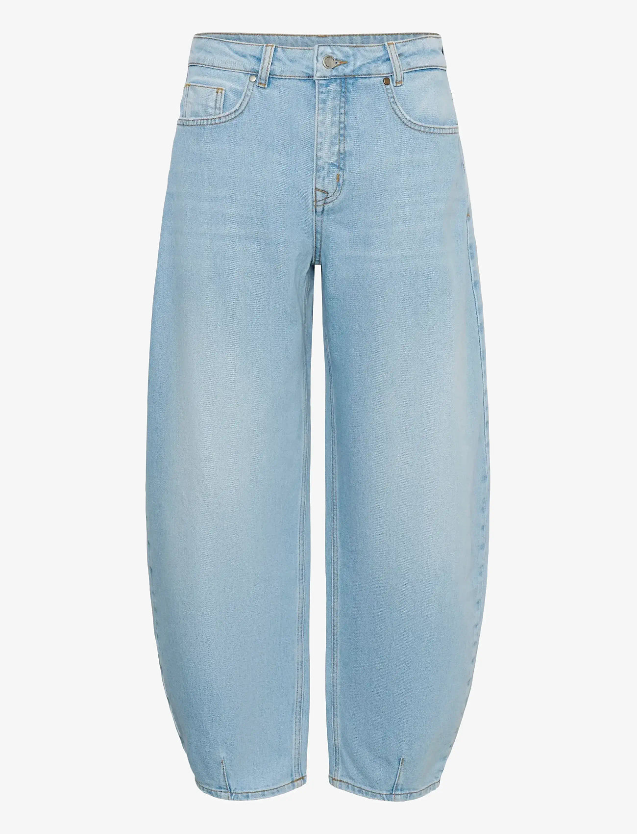 My Essential Wardrobe - MWLucy 139 Loose Barrel - barrel jeans - baby blue wash - 1