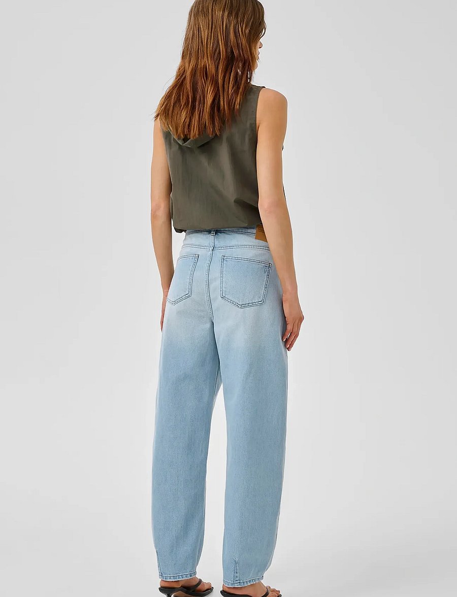 My Essential Wardrobe - MWLucy 139 Loose Barrel - barrel jeans - baby blue wash - 4