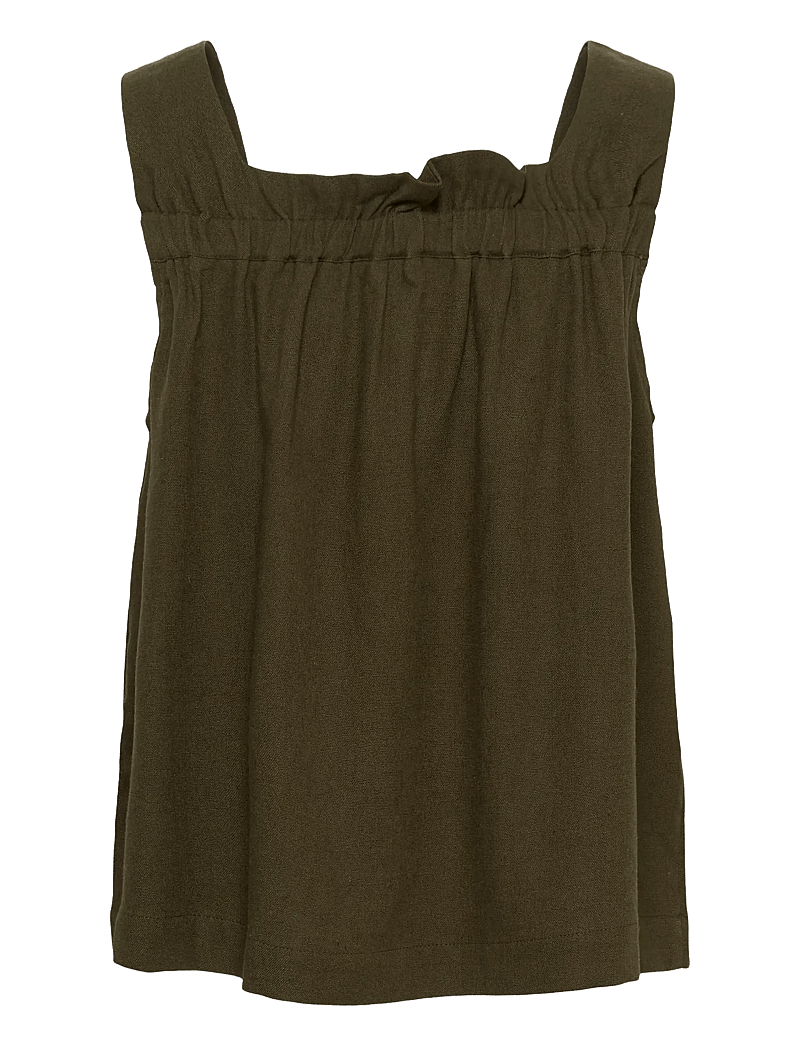 My Essential Wardrobe - MWDIas Florence Top - Ärmellose tops - forest night - 2