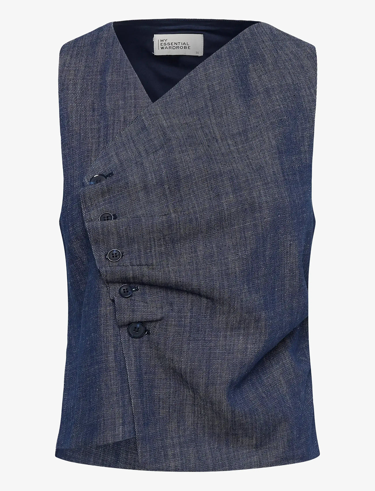 My Essential Wardrobe - MWDazzie Top - denim-westen - dark blue wash - 1