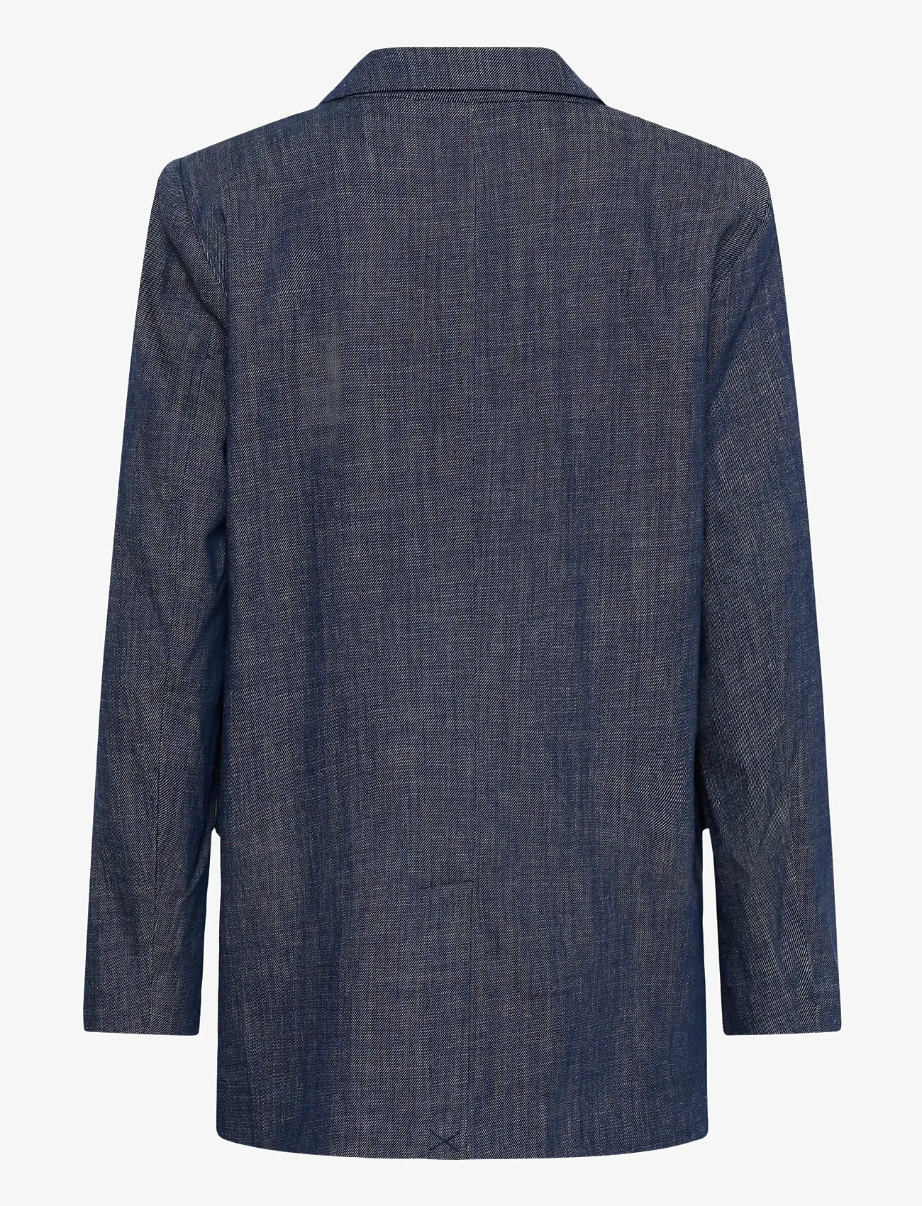 My Essential Wardrobe - MWDazzie Blazer - Ühes joones nööpidega bleiserid - dark blue wash - 2